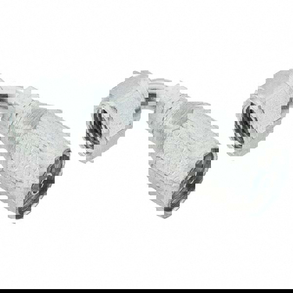 7/16-20 Female SAE, Carbon Steel Reusable Hose Female Swivel Fitting